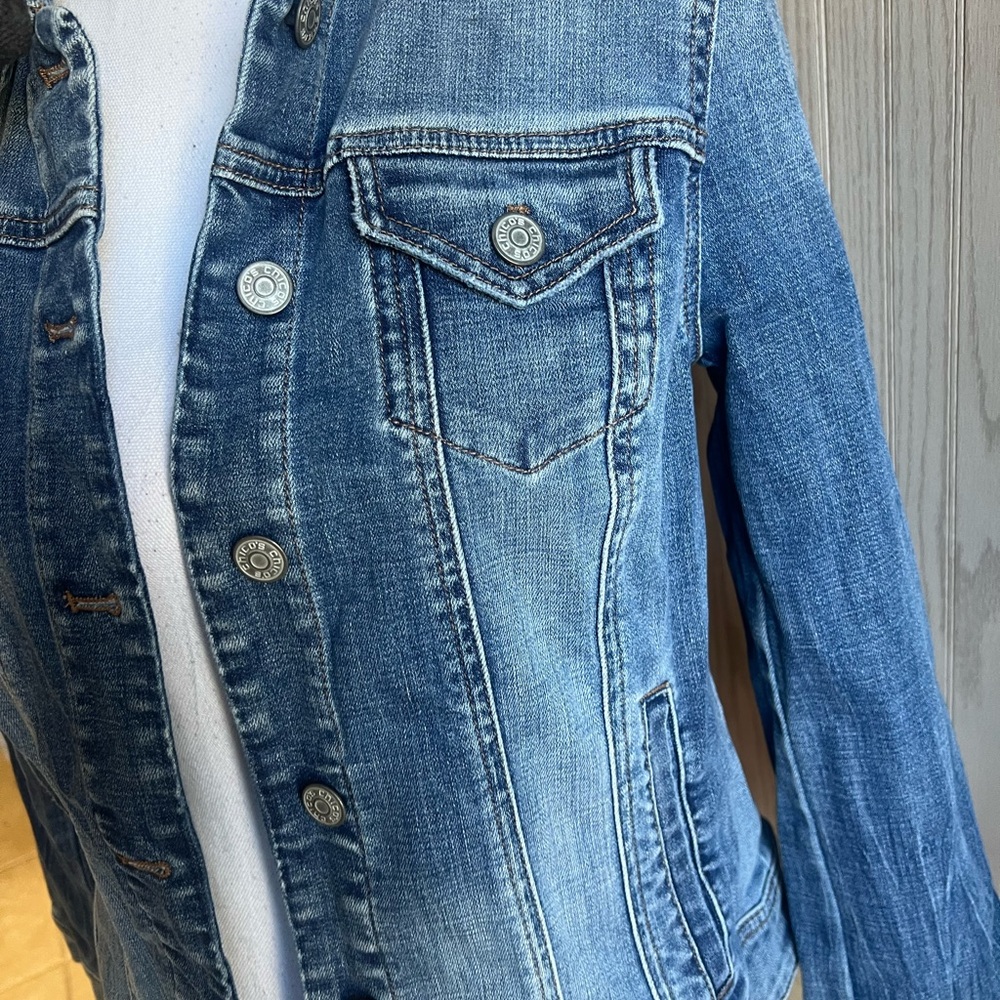 Chico's Light Blue Denim Jacket - Picture 5 of 8